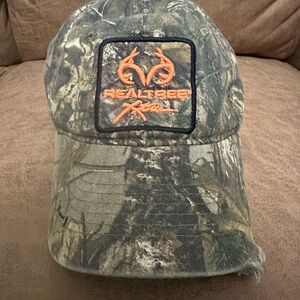 Realtree Xtra Camo Hat with Orange Logo